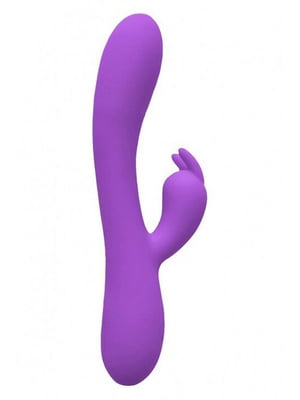 Вібратор-кролик Gili-Gili Vibrator with Heat Purple, відросток з вушками, підігрів до 40°С | 6671279