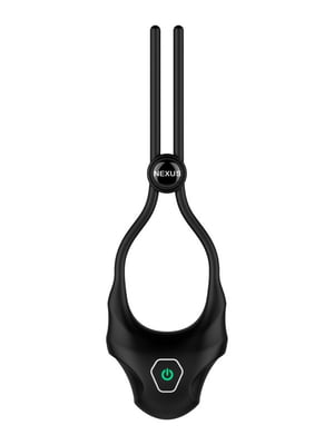 Ерекційне кільце Nexus FORGE Vibrating Adjustable Lasso - Black | 6672501