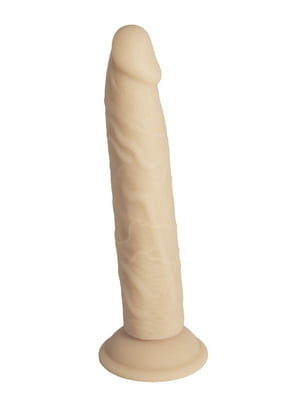 Фалоімітатор Naked  – 9” Silicone Dual Density Bendable Dildo - Vanilla | 6672709