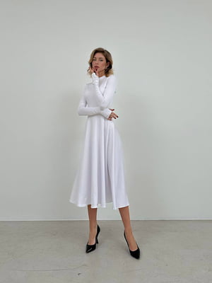Витончена сукня білого кольору | 6679139