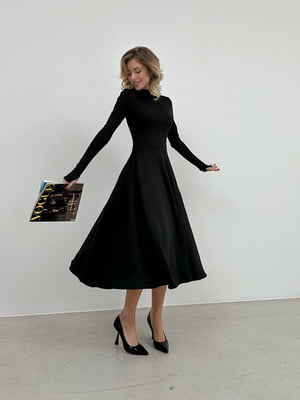 Витончена сукня чорного кольору | 6679141