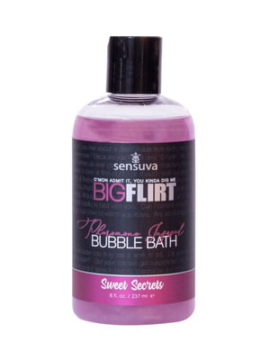 Пена для ванны - Big Flirt Pheromone Bubble Bath - Sweet Secrets (237 мл) | 6452069