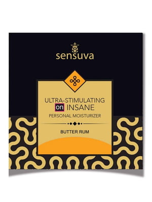 Пробник лубриканта на комбінованій основі - Ultra-Stimulating On Insane Butter Rum (6 мл) | 6454277