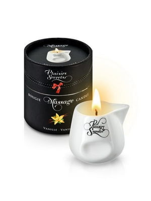 Массажная свеча с ароматом ванили Vanilla (80 мл) | 6454472
