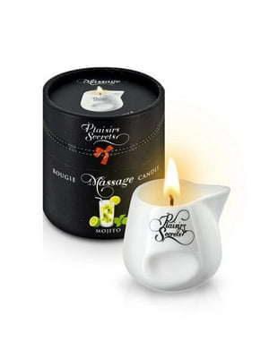 Масажна свічка з ароматом мохіто Mojito (80 мл) | 6454481