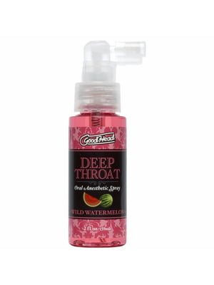 Спрей для мінету GoodHead DeepThroat Spray – Watermelon 59 мл для глибокого мінету | 6455992