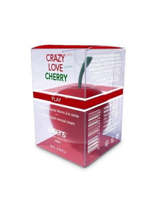 Збудливий крем для сосків зі смаком вишні Crazy Love Cherry 8 мл | 6456004