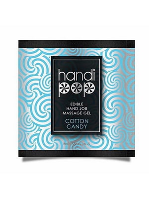 Пробник гелю для орально-мануальних ласк - Handipop Cotton Candy (6 мл) | 6456050