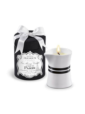 Масажна свічка Paris - Vanilla and Sandalwood 190 г | 6456176