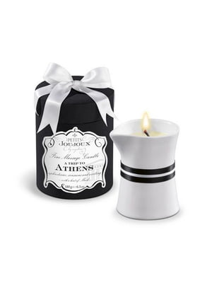 Масажна свічка з ароматом мускусу та пачулі Athens Musk and Patchouli 190 г | 6456178