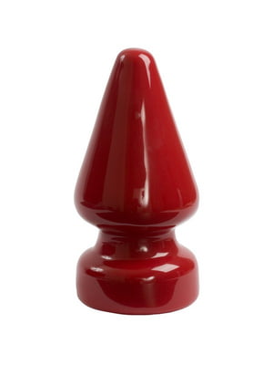 Анальна пробка Red Boy - Butt Plug The Challenge, діаметр 12 см | 6673850