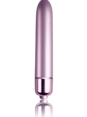 Вібропуля RO-90mm Touch of Velvet Soft Lilac матова, 10 режимів роботи, на батарейці | 6673889