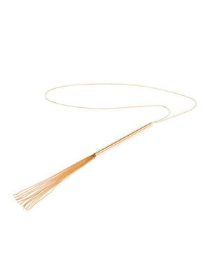 Ланцюжок батіг на шию MAGNIFIQUE Necklace Whip - Gold, прикраса для тіла | 6674018