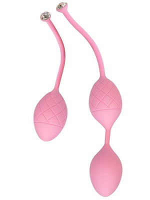 Шикарные розовые вагинальные шарики | 6674047