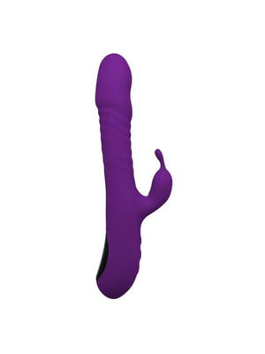 Вібратор кролик з підігрівом і ротацією RoMAX Purple, (діаметр 3.5), фіолетовий | 6674601