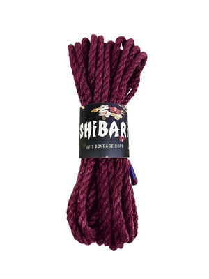 Джутова мотузка для шібарі Shibari Rope, (8 м) фіолетова | 6674609