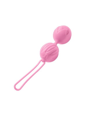 Рожеві вагінальні кульки (діаметр – 3,4 см, вага – 85 г) | 6674976