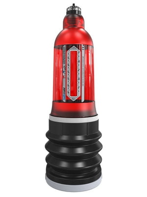 Гідропомпа Hydromax 7 WideBoy Red (X30) для члена довжиною від 12,5 до 18 см, діаметр до 5,5 см, червона | 6675131