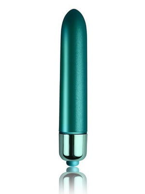 Вібропуля RO-90mm Touch of Velvet Peacock Petals матова, 10 режимів роботи, на батарейці | 6675197