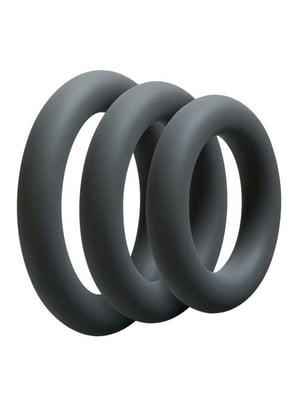 Набір ерекційних кілець OptiMALE 3 C-Ring Set Thick | 6675414