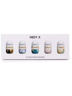 Набір яєйць мастурбаторів Hedy X- Mixed Textures | 6675850