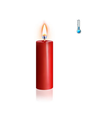 Червона свічка воскова низькотемпературна S 10 см | 6675979