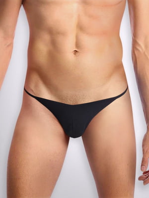Чоловічі трусики XS-2XL з силіконовою анальною пробкою Art of Sex - Sexy Panties plug size M Black | 6676129