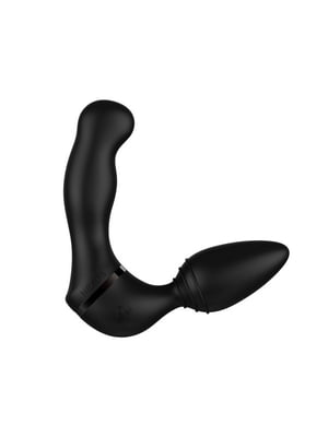 Масажер простати  Revo TWIST 2 in 1 Rotating Prostate Massager and Vibrating Butt Plug чорного кольору | 6676797