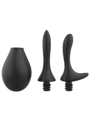 ANAL DOUCHE SET 250ml Douche with Two Silicone Nozzles | 6676802
