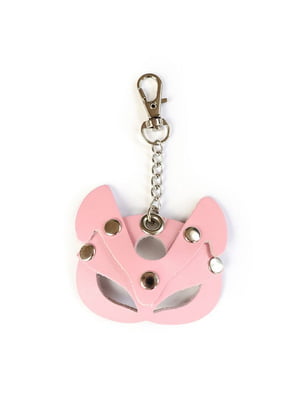 Розовый брелок на карабине для ключей “Kitty” | 6677783