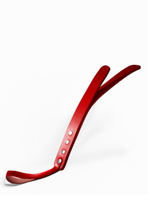 Паддл 2-х шаровий Leather Mini Paddle Red | 6678054
