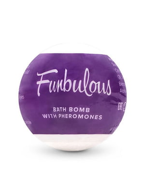 Фиолетовая бомбочка для ванны с феромонами | 6678291