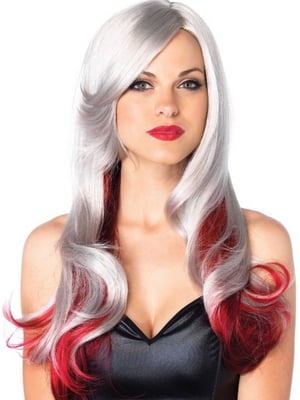 Перука Allure Multi Color Wig сріблясто-червона | 6678553