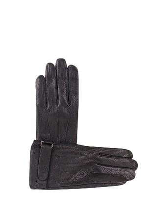 Перчатки кожаные черные | 6679178