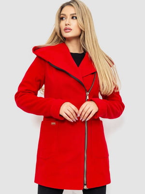 Червоне пальто на блискавці | 6679555