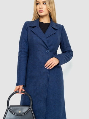 Классическое синее пальто | 6679560