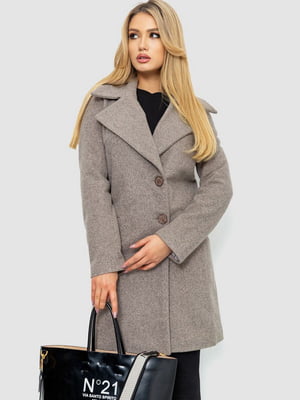 Класичне сіро-бежеве пальто | 6679577