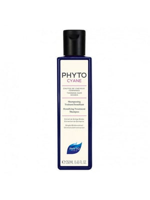 Шампунь проти випадання волосся у жінок Phytocyane shampooing traitant revigorant, 250 мл | 6680813