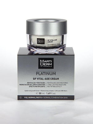 Крем для нормальной и комбинированной кожи лица Platinum Gf Vital Age Cream 50 мл | 6681163