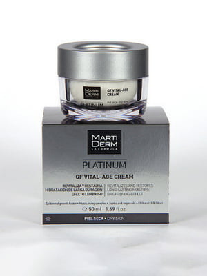Крем для сухої шкіри обличчя Platinum Gf Vital Age Cream 50 мл | 6681164