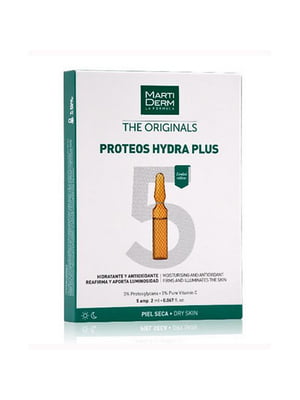 Ампули для сухої та зневодненої шкіри The Originals Proteos Hydra Plus 5 амп по 2 мл | 6681178