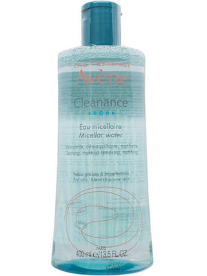 Мицеллярная вода для жирной и проблемной кожи Cleanance eau Micelaire (400 мл) | 6681193