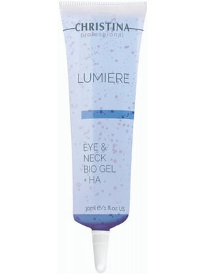 Гель Люмире с гиалуроновой кислотой для кожи вокруг глаз и шеи Lumiere Eye & Neck Bio Gel + HA 30 мл | 6681561