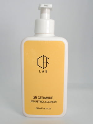 Липидный Гель для очищения кожи CEF Lab 3R Ceramide Lipo-Retinol Cleanser 250 мл | 6681751