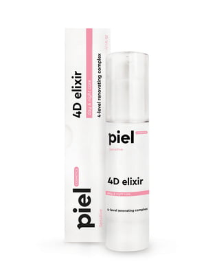 Відновлюючий комплекс для гіперчутливої шкіри Piel 4D Elixir DNA of youth 50 мл | 6681805