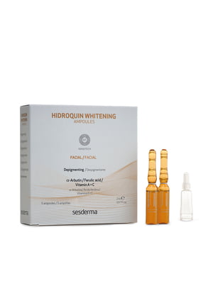 Сыворотка отбеливающая Hidroquin Whitening Ampoules 5*2мл | 6682118