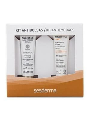 Набір від мішків під очима Anti-eye Bags Kit (Angioses + C Vit Eye Contour Cream) (2*15 мл) | 6682164
