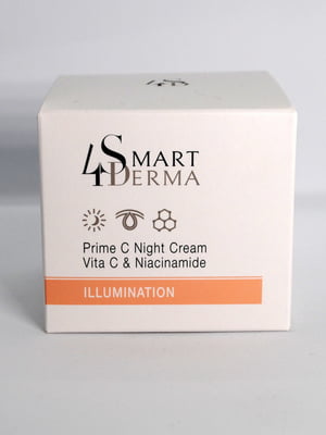 Illumination Prime C Night Crème Vita C&Niacinamide Суперантиоксидантный ночной крем 50 мл | 6682308