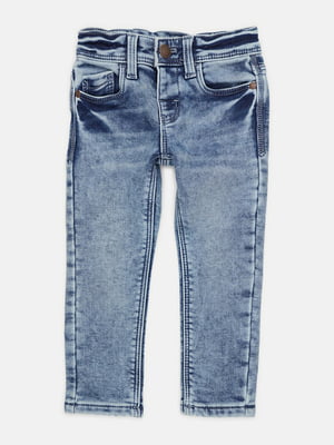 Синие вареные джинсы | 6683582