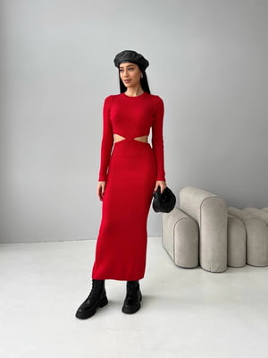 Платье-футляр красное | 6684120